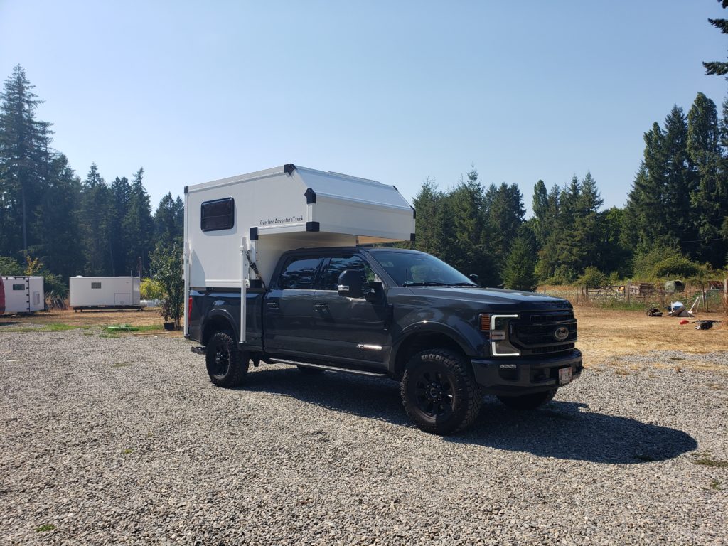 Overland Adventure Truck Light Weight Truck Campers Standard Truck